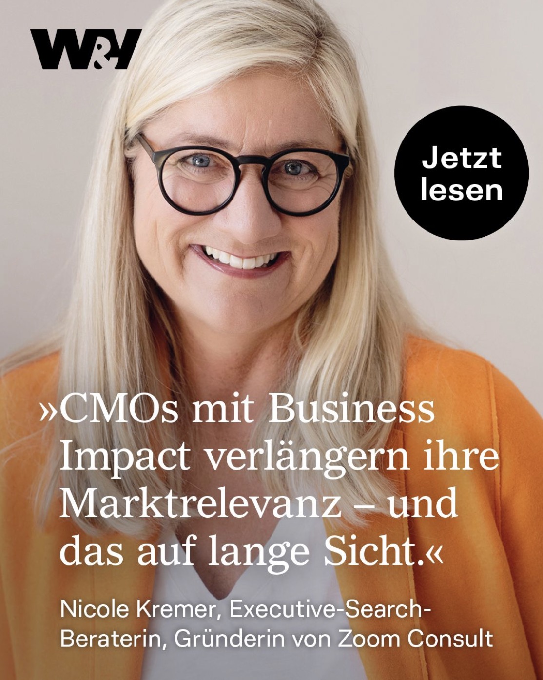 Der Artikel zum Podcast CMOs in der Krise mit Nicole Kremer